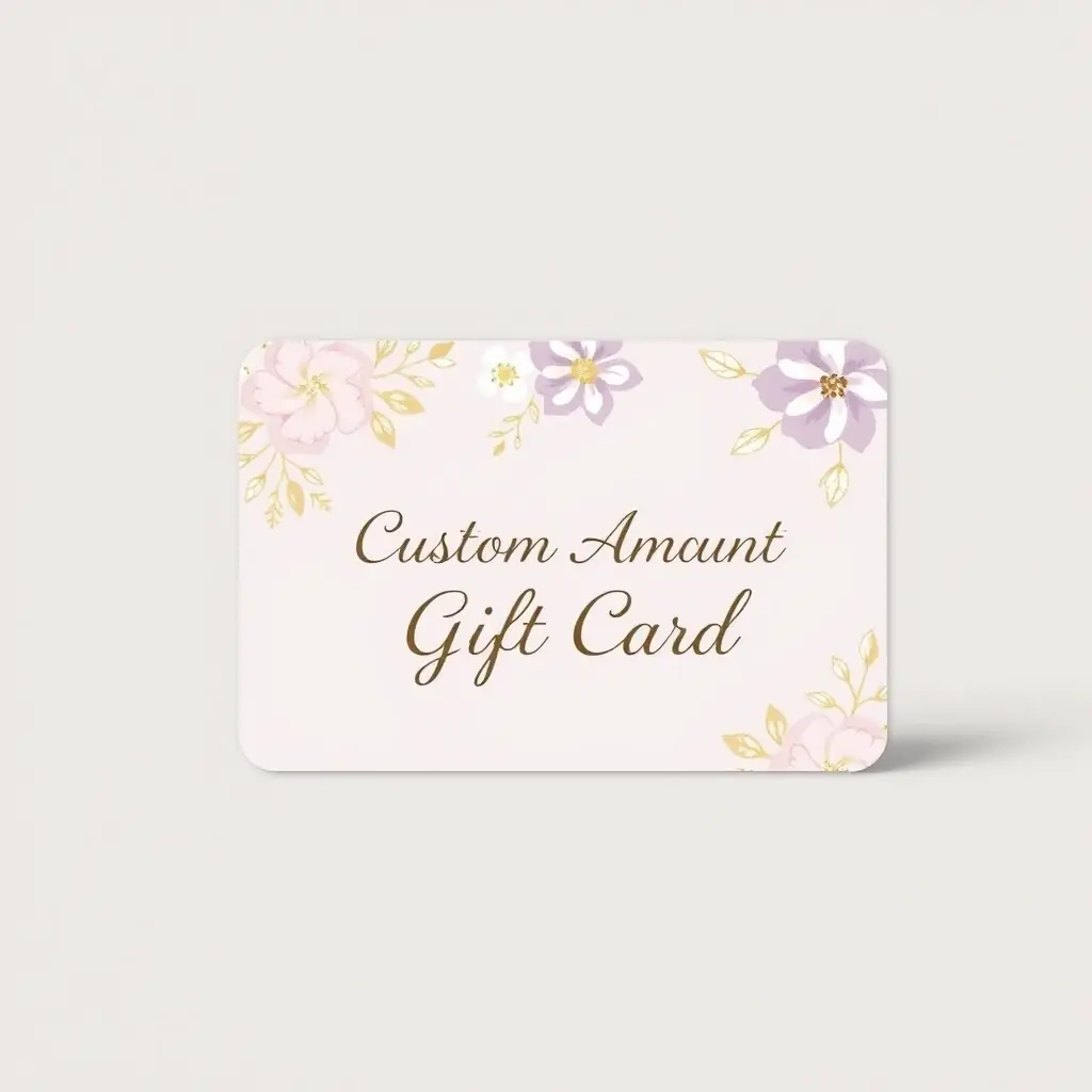 Custom Amount Gift Card